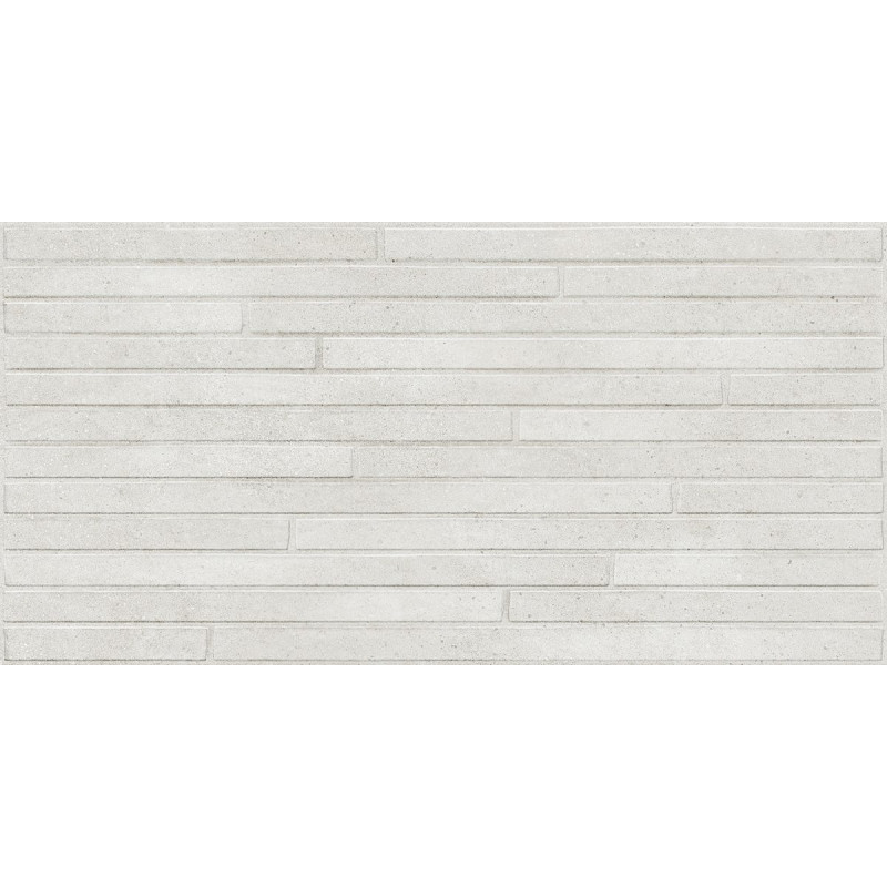 Керамогранит матовый под бетон карвинг ALMA ceramica Шарп белый 30×60 (GFA3060SHP17R)