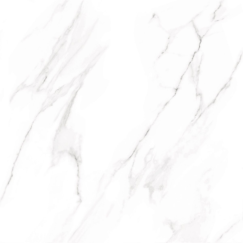 Керамогранит лаппатированный под мрамор ALMA ceramica Невада белый 60×60 (GFU6060NVD07L)