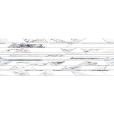 Плитка глянцевая под мрамор ALMA ceramica Натива 20×60 (TWA11NAT614)
