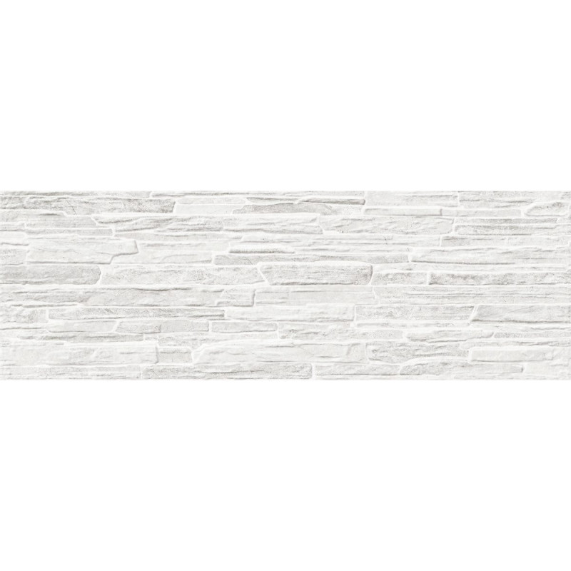 Плитка глянцевая под камень ALMA ceramica Рокко белый 20×60 (TWA11ROK017)