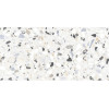 Плитка глянцевая терраццо ALMA ceramica Бильбао белый 24,9×50 (TWU09BLB004)