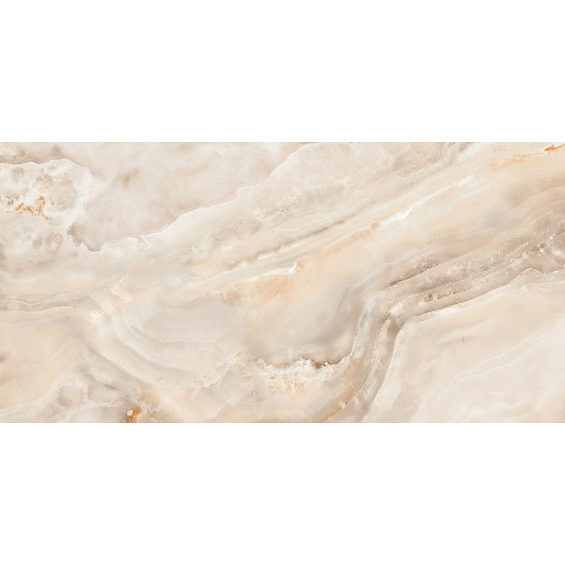 Плитка глянцевая под оникс ALMA ceramica Невада светло-бежевый 24,9×50 (TWU09NVD404)