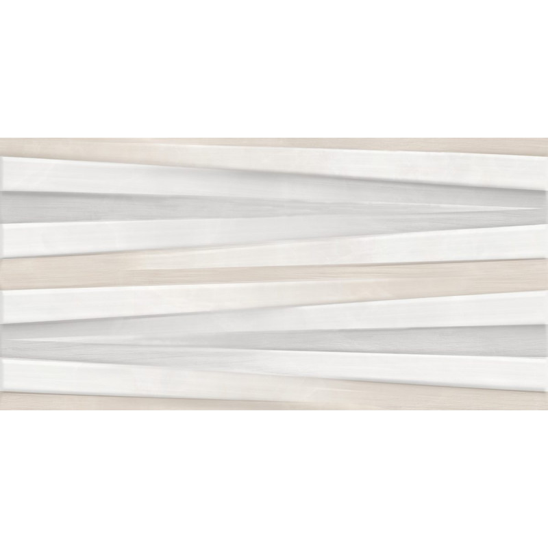 Плитка глянцевая под камень ALMA ceramica Риволи белый 24,9×50 (TWU09RVL704)