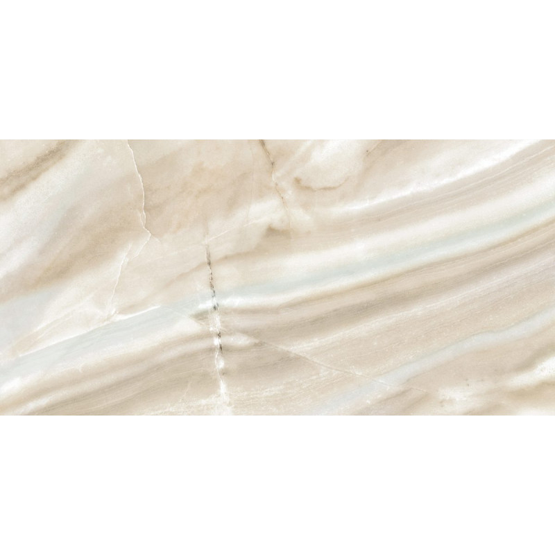 Плитка глянцевая под мрамор ALMA ceramica Варадеро светло-бежевый 24,9×50 (TWU09VRD404)