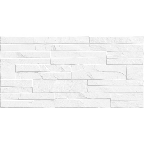 Плитка с сахарным эффектом под камень ALMA ceramica Дискавер белый 24,9×50 сахарный эффект (TWU2550DCV10)