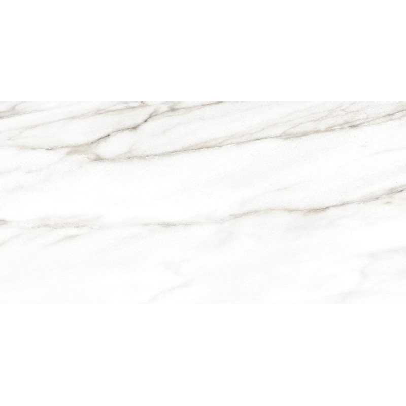 Плитка матовая под мрамор ALMA ceramica Эйфория белый 24,9×50 (TWU2550EPH04)