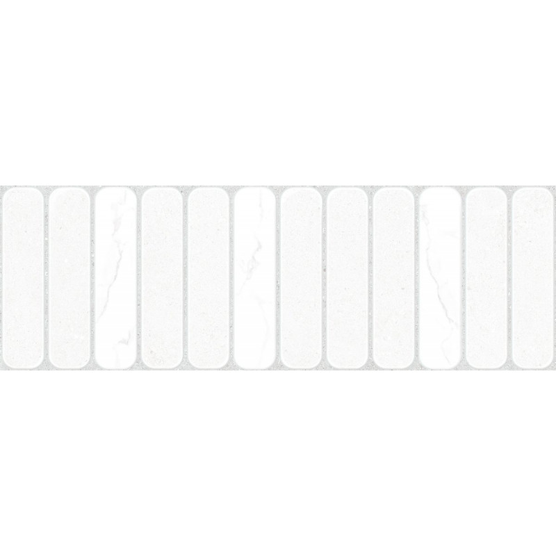 Плитка матовая под мрамор ALMA ceramica Амарант белый 30×90 (TWU3090AMT37R)